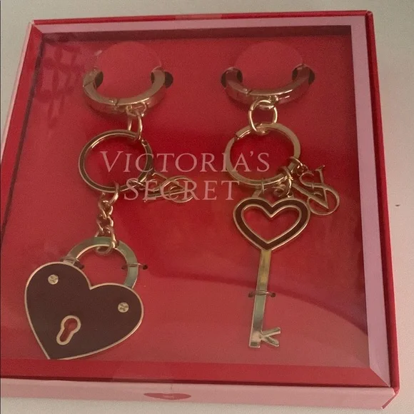 Victoria's Secret Bag Charms/Keychains Set - Picture 2 of 4